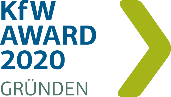 Logo des KfW Award Gründen 2020