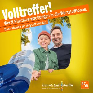 BSR Volltreffer Trenntstadt Berlin Kampagne