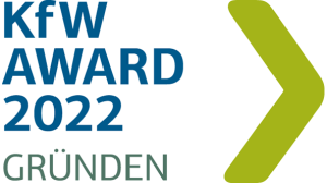 Logo des KfW Award Gründen 2022